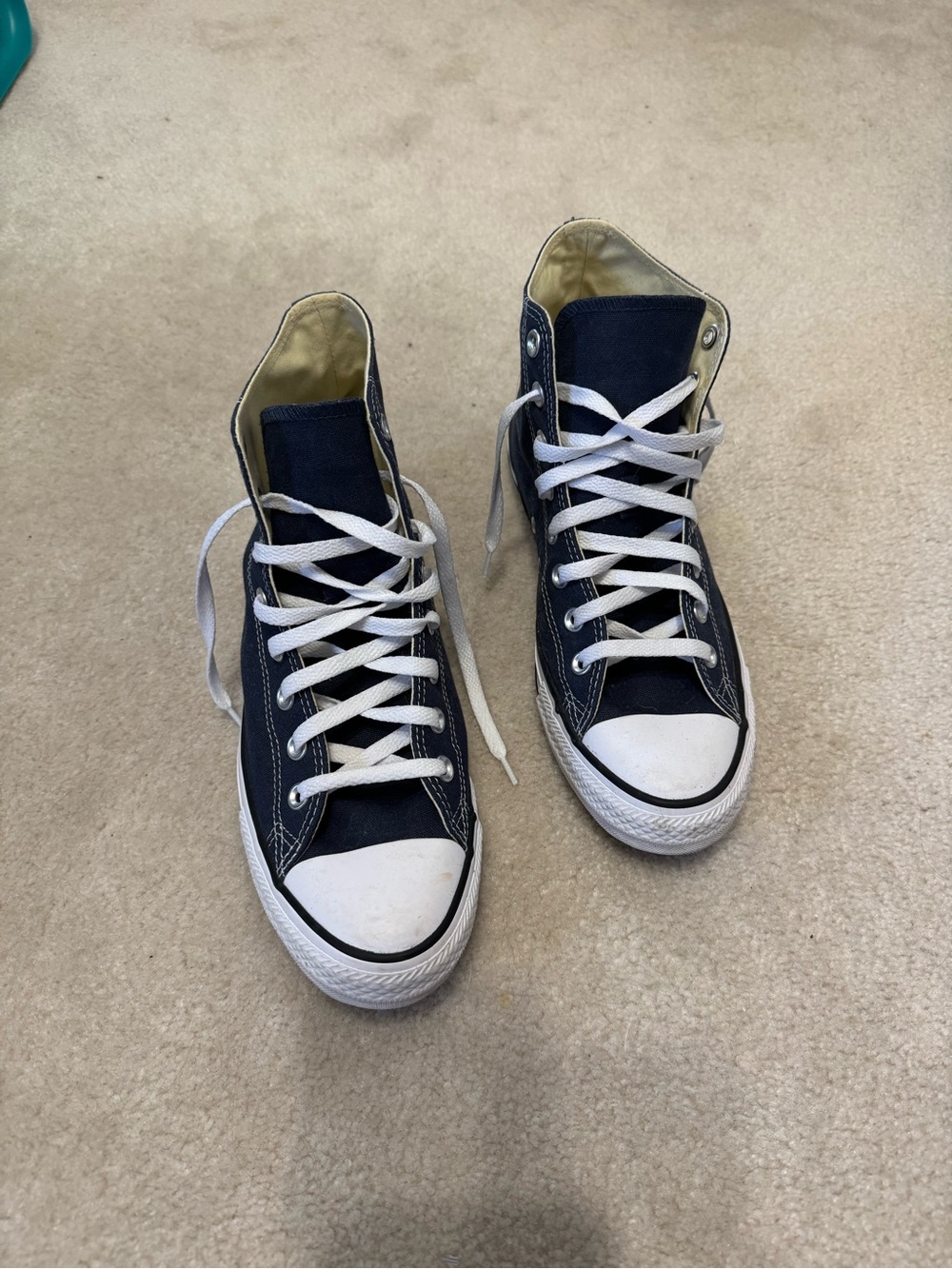 Men’s Converse High-Top Canvas Sneakers Sz 9